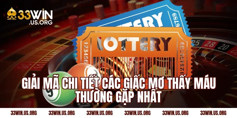 Giải mã chi tiết các giấc mơ thấy máu thường gặp nhất